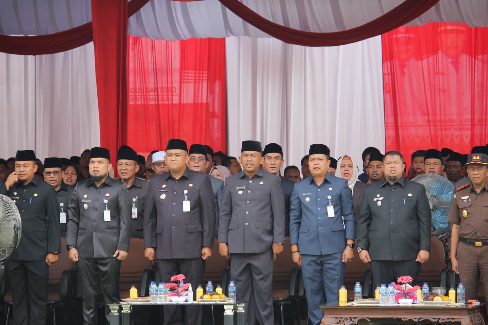 Camat Rupat Menghadiri Pengambilan Sumpah dan Pelantikan 92 Pejabat Kepala Desa se Kabupaten Bengkalis Tahun 2023