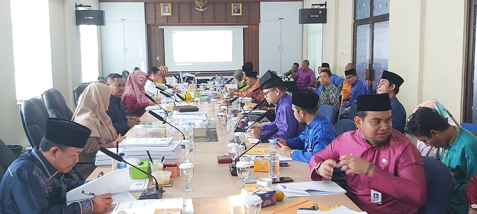 Camat Rupat Hadiri Rapat Kerja Bersama Komisi I DPRD Kabupaten Bengkalis
