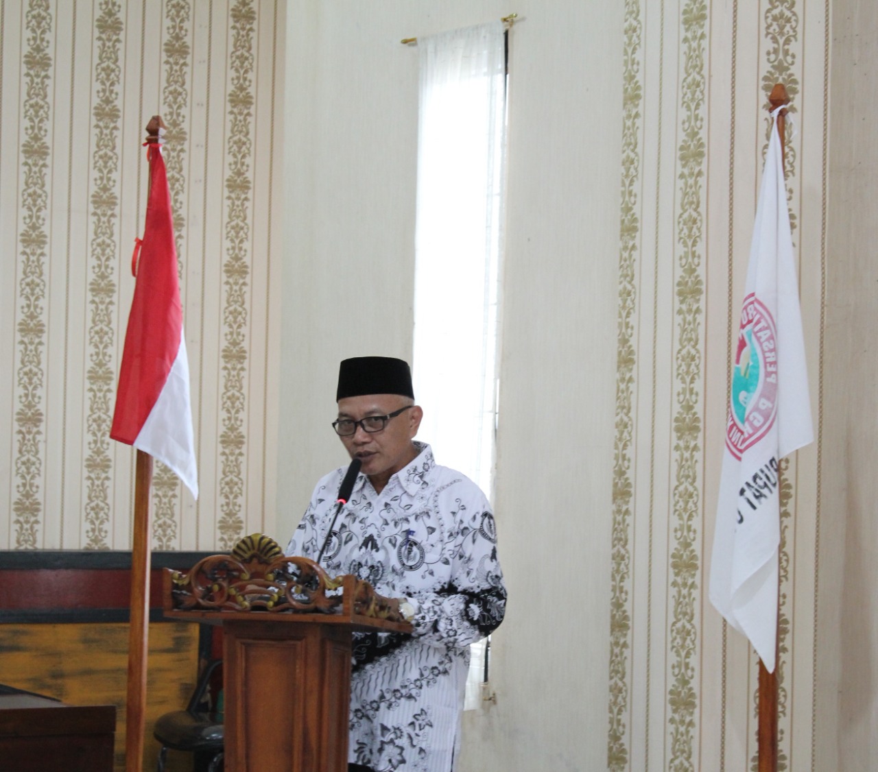 Sambutan Wakil Ketua I PGRI Kab- Bengkalis Abu Yazid, S-Pd